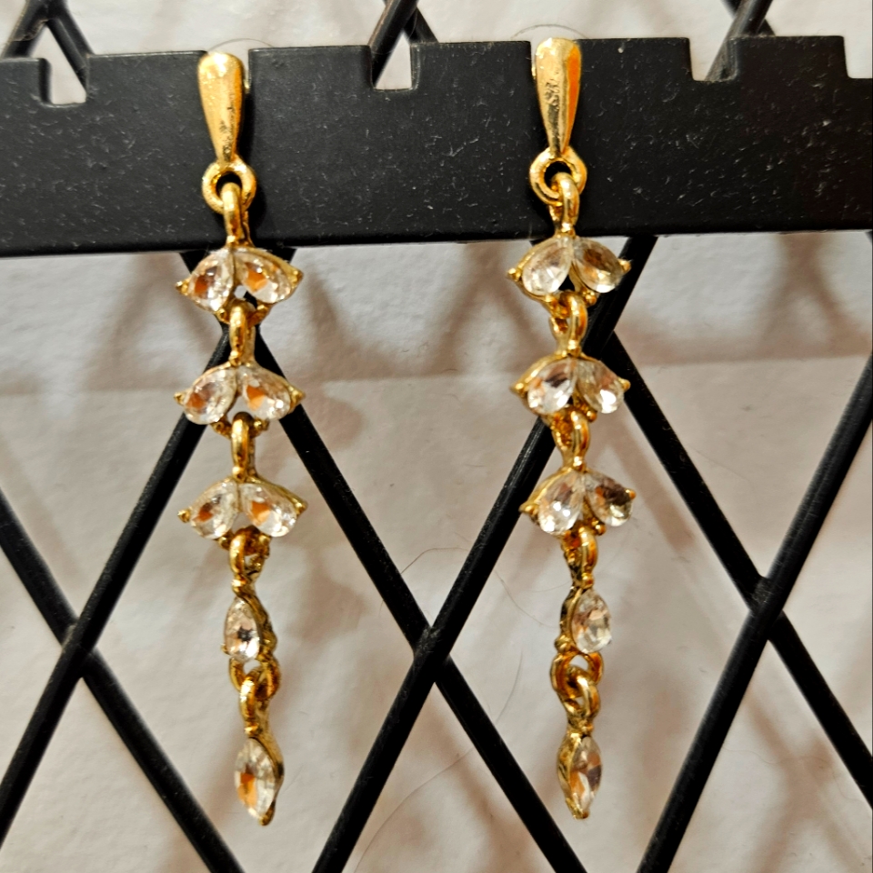 Gold Dangle Earrings